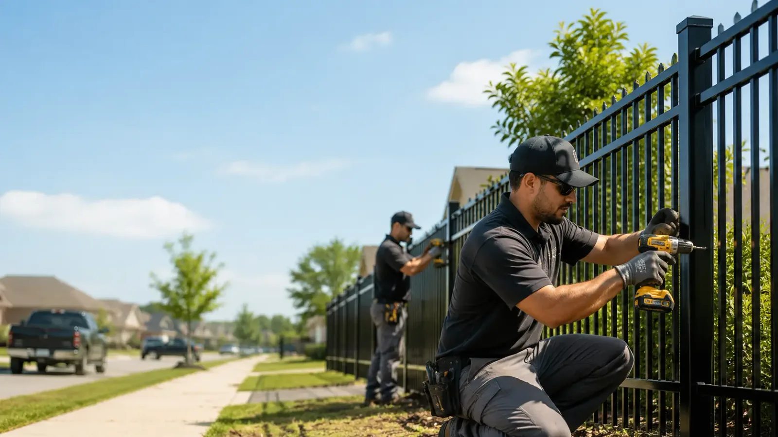 Metal Fence Installation in Tinley Park, IL